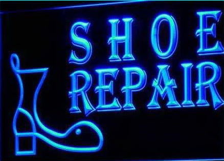 OPEN Shoe Repair Shop Neon Light sign